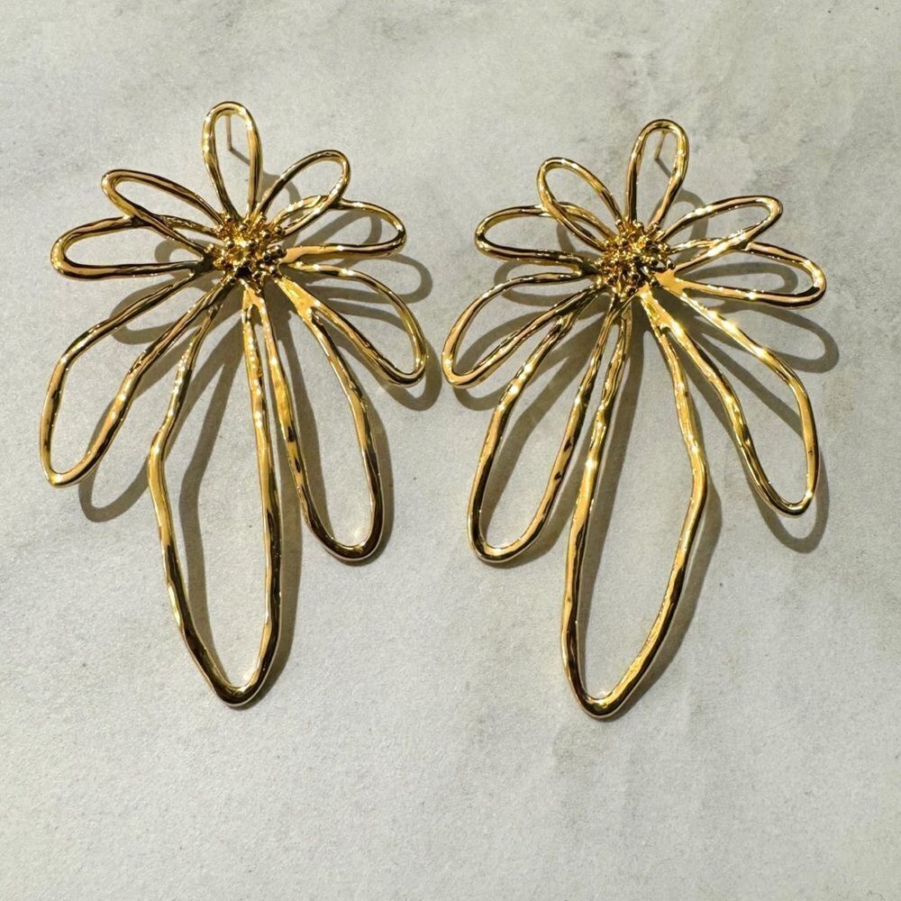 bohemian flower earrings A271